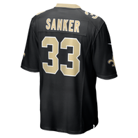 New Orleans Saints Jonas Sanker Black jersey – view 3