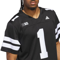 adidas Nebraska Huskers Black jersey – view 6