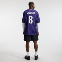 Baltimore Ravens Lamar Jackson Purple jersey – view 6