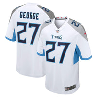 Tennessee Titans Eddie George White jersey – view 2