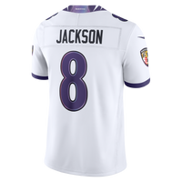 Baltimore Ravens Lamar Jackson White jersey – view 8