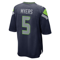Seattle Seahawks Jason Myers Navy jersey – view 4