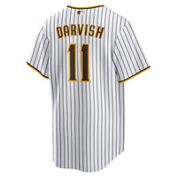 San Diego Padres Yu Darvish White jersey – view 4