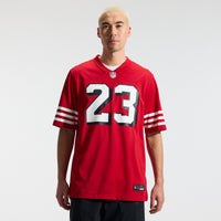 San Francisco 49ers Christian McCaffrey Scarlet jersey – view 3