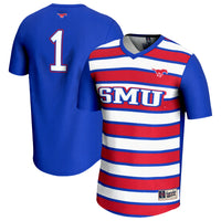 SMU Mustangs Royal jersey – view 2