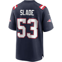 New England Patriots Chris Slade Navy jersey – view 4