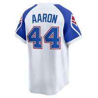 Atlanta Braves Hank Aaron White jersey – view 4