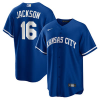 Kansas City Royals Bo Jackson Blue jersey – view 2