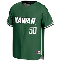 Hawaii Rainbow Warriors Lightweight Green jersey – view 3