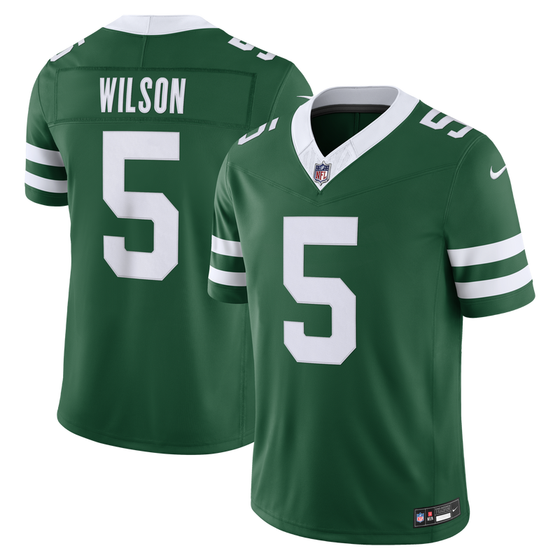 New York Jets Garrett Wilson Green jersey – view 1
