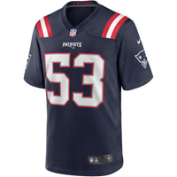 New England Patriots Chris Slade Navy jersey – view 3