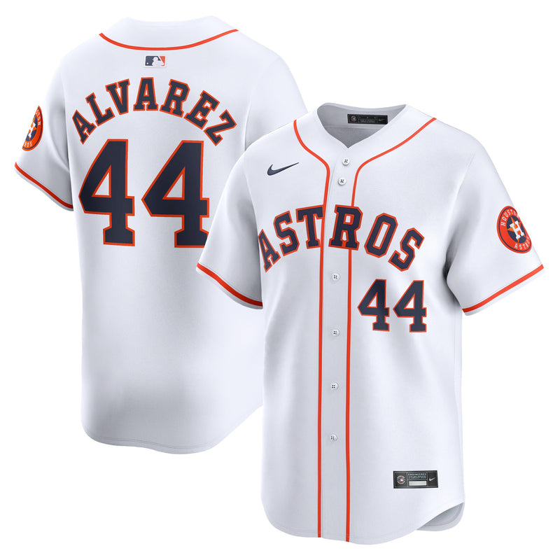 Houston Astros Yordan Alvarez White jersey – view 1
