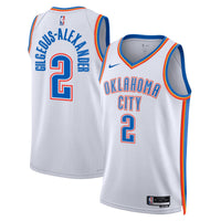 Oklahoma City Thunder White jersey – view 1