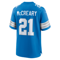 Detroit Lions Roger McCreary Blue jersey – view 3