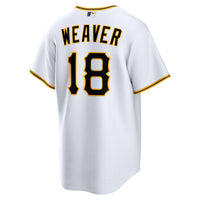 Pittsburgh Pirates Luke Weaver White jersey – view 6