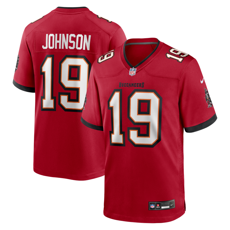 Tampa Bay Buccaneers Keyshawn Johnson Red jersey – view 1