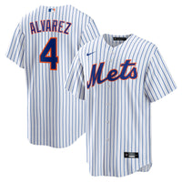 New York Mets Francisco Alvarez White jersey – view 2