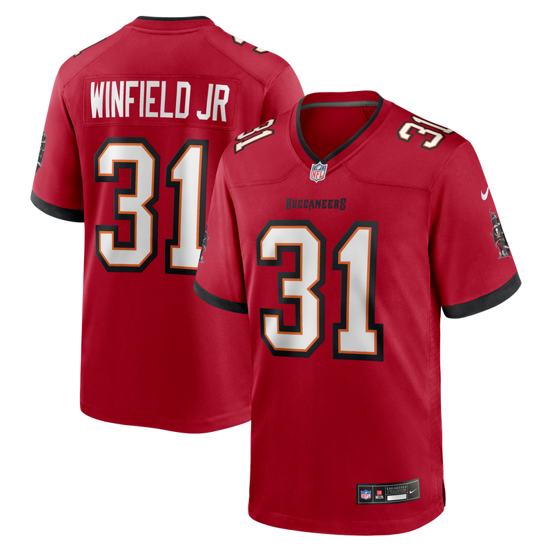Tampa Bay Buccaneers Antoine Winfield Jr. Red jersey – view 1