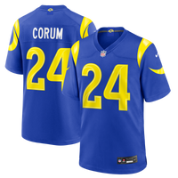 Los Angeles Rams Blake Corum Royal jersey – view 2