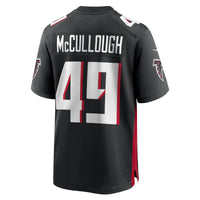 Atlanta Falcons Liam McCullough Black jersey – view 4