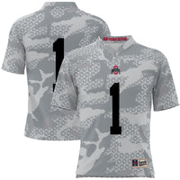 Ohio State Buckeyes Camo Gray jersey – view 2