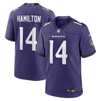 Baltimore Ravens Kyle Hamilton Purple jersey – view 2