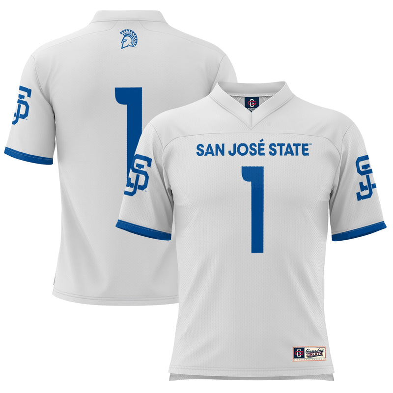 San Jose State Spartans White jersey – view 1