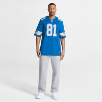Detroit Lions Calvin Johnson Blue jersey – view 8