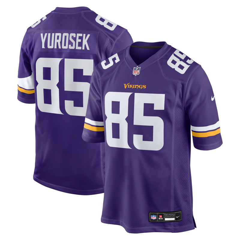 Minnesota Vikings Ben Yurosek Purple jersey – view 1
