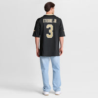 New Orleans Saints Travis Etienne Jr Black jersey – view 4
