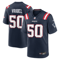 New England Patriots Mike Vrabel Navy jersey – view 2