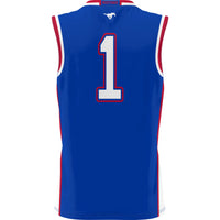 SMU Mustangs Royal jersey – view 4