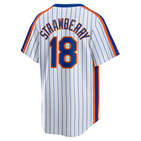 New York Mets Darryl Strawberry White jersey – view 4