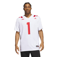 adidas Nebraska Huskers White jersey – view 2
