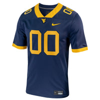 West Virginia Mountaineers Navy jersey – view 3