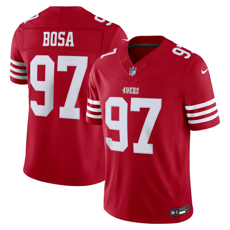 San Francisco 49ers Nick Bosa Scarlet jersey – view 1
