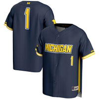 Michigan Wolverines Navy jersey – view 1
