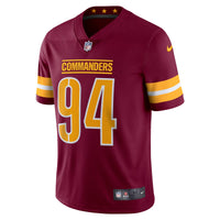 Washington Commanders Da'Ron Payne Burgundy jersey – view 3