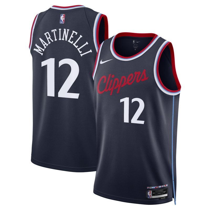 Los Angeles Clippers Navy jersey – view 1