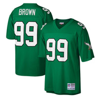 Philadelphia Eagles Jerome Brown Kelly Green jersey – view 1