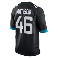 Jacksonville Jaguars Ross Matiscik Black jersey – view 4