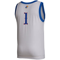 adidas Kansas Jayhawks Swingman Gray jersey – view 4