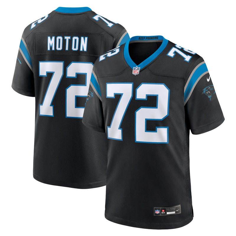 Carolina Panthers Taylor Moton Black jersey – view 1