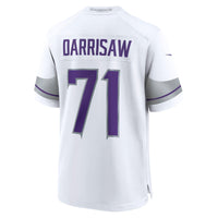 Minnesota Vikings Christian Darrisaw White jersey – view 4