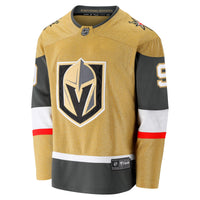 Vegas Golden Knights Jack Eichel Gold jersey – view 3