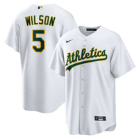 Athletics Jacob Wilson White jersey – view 1