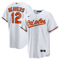 Baltimore Orioles Dylan Beavers White jersey – view 2