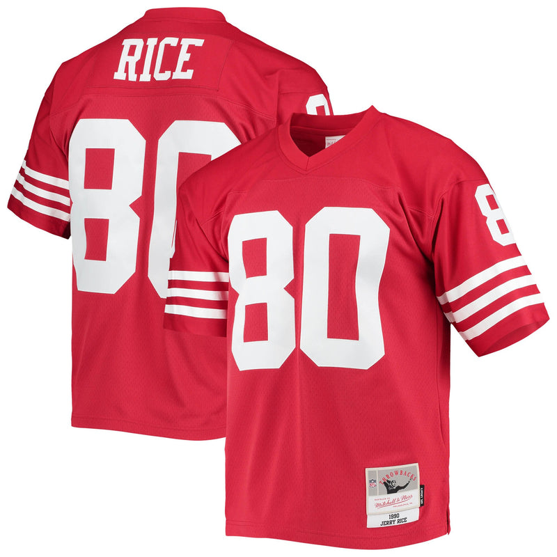 San Francisco 49ers Jerry Rice Scarlet jersey – view 1