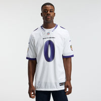 Baltimore Ravens Roquan Smith White jersey – view 3