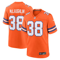 Denver Broncos Jaleel McLaughlin Orange jersey – view 2